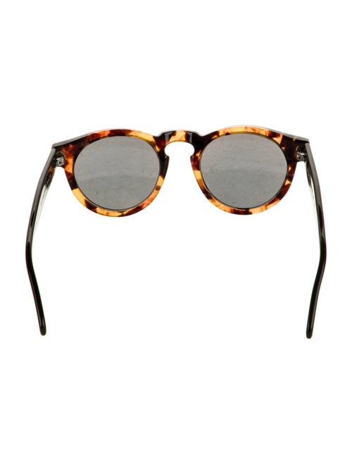 Illesteva Round Mirrored Sunglasses
