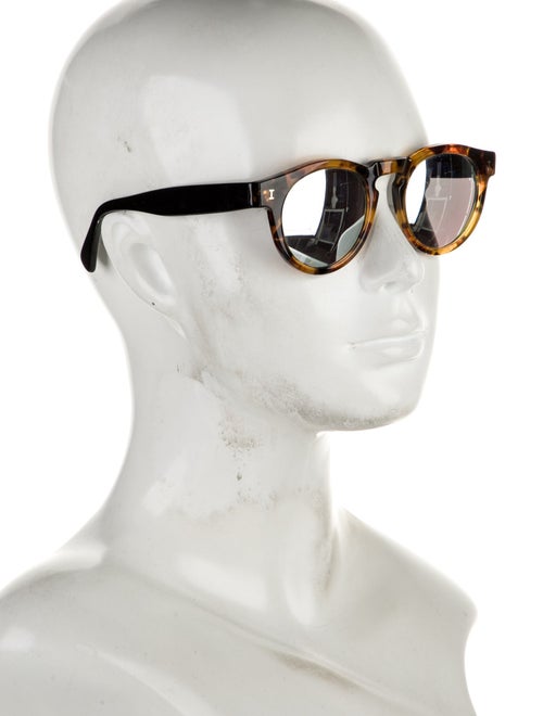 Illesteva Round Mirrored Sunglasses