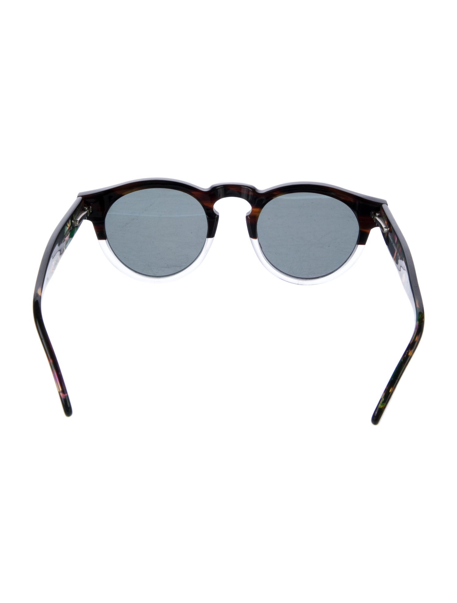 Illesteva Round Mirrored Sunglasses