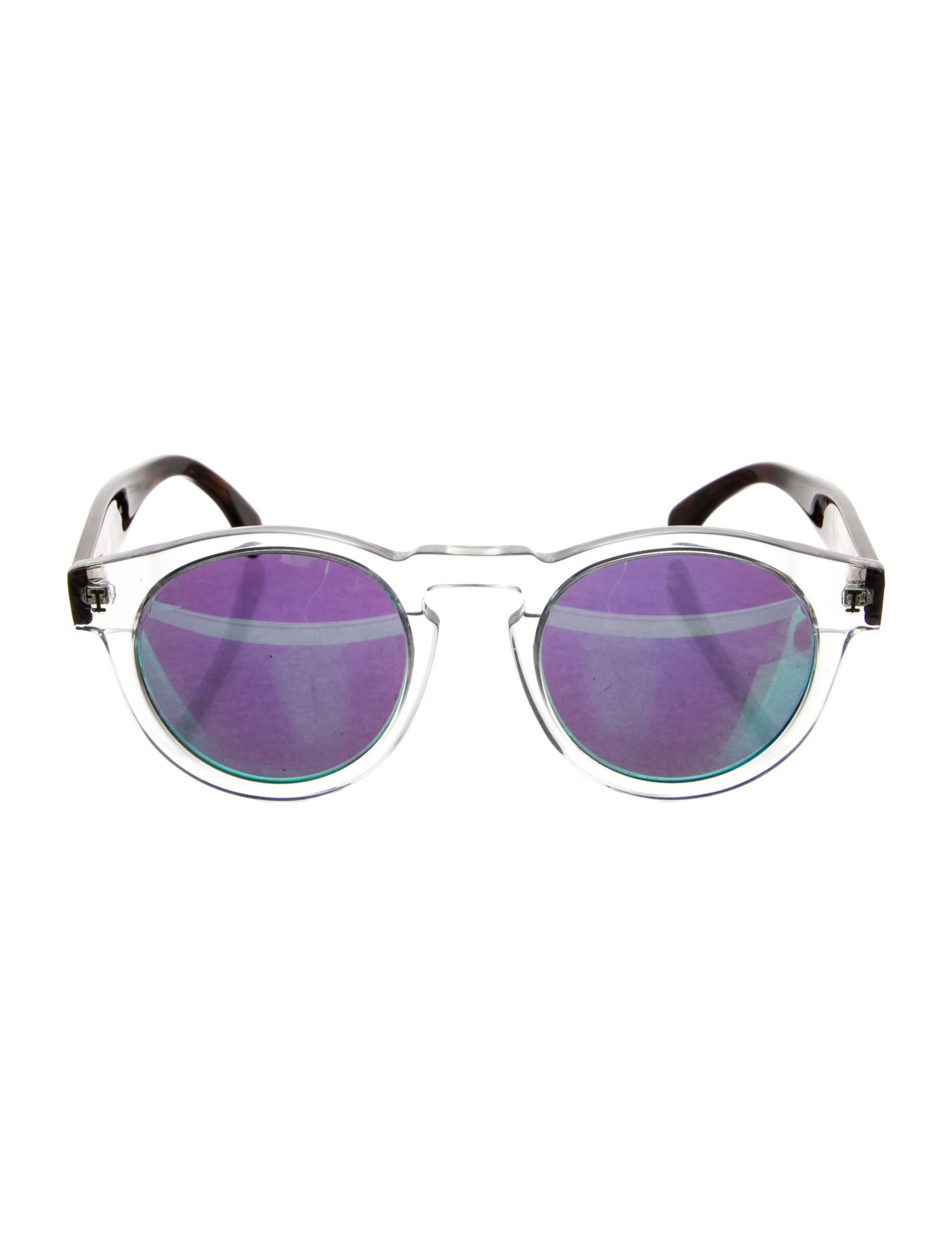 Illesteva Mirrored lens Round Sunglasses