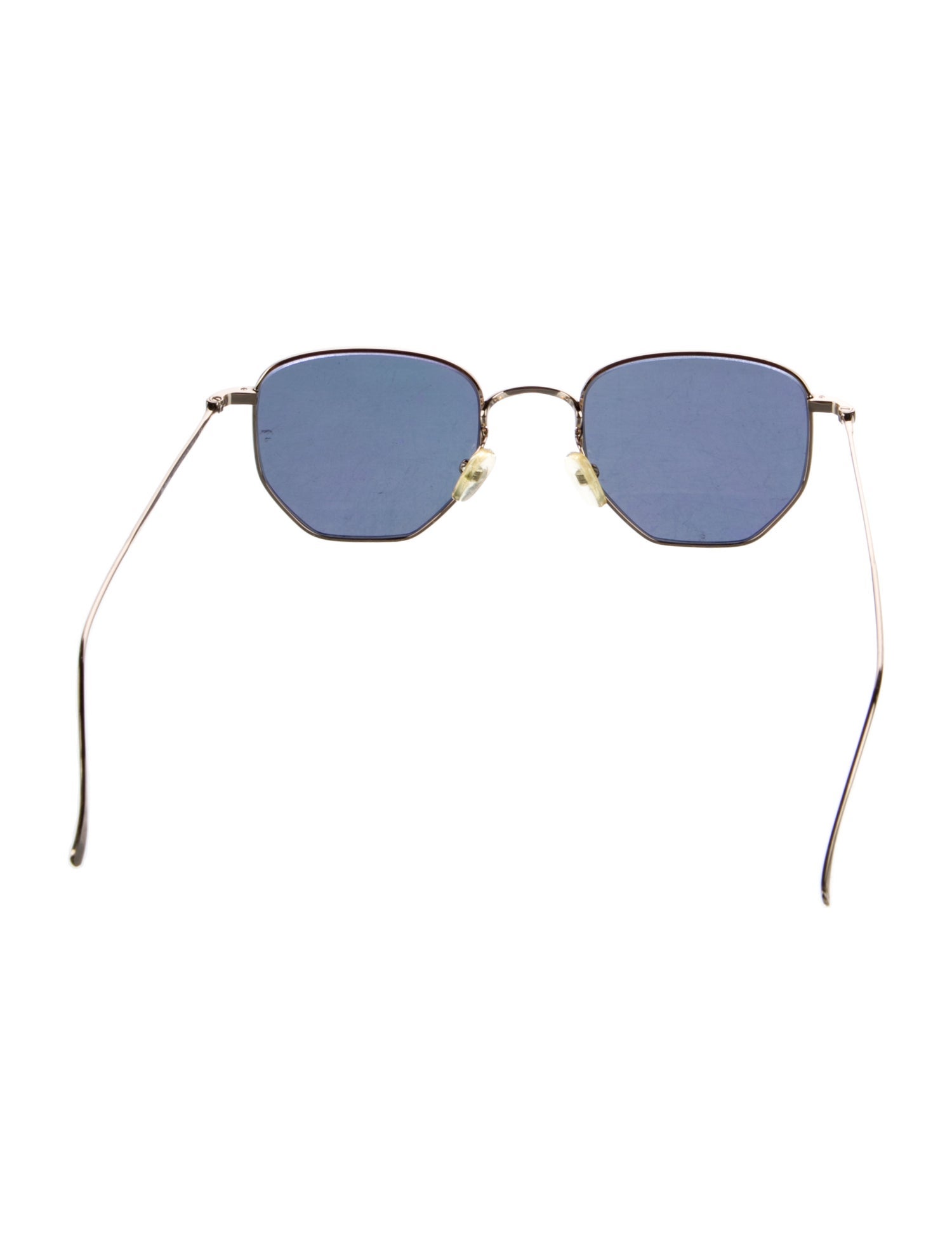 Illesteva Round Mirrored Sunglasses