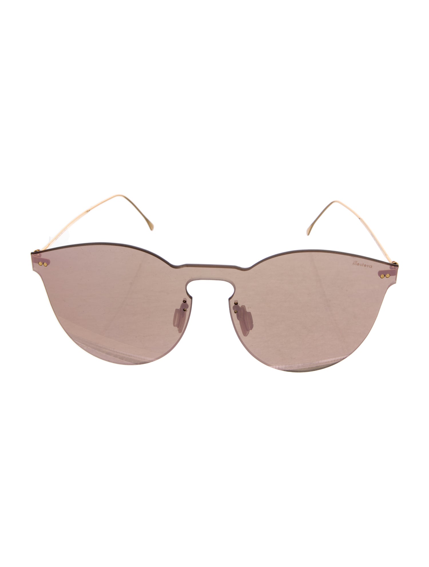 Illesteva Leonard 2 Mask Aviator Sunglasses