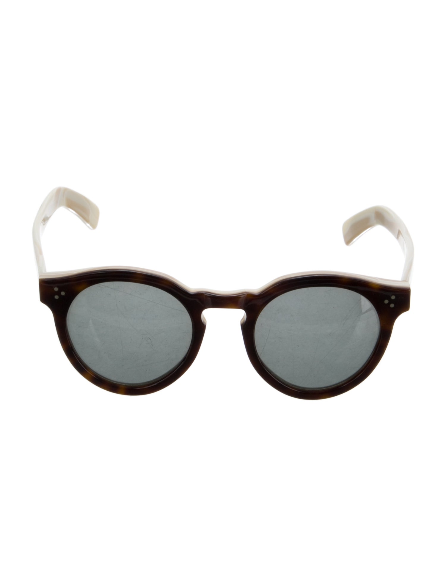 Illesteva Round Tinted Sunglasses