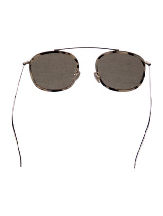 Illesteva Round Mirrored Sunglasses