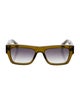 Illesteva Square Gradient Sunglasses