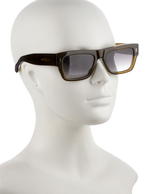 Illesteva Square Gradient Sunglasses