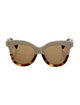 Illesteva Leonard 2 Oversize Sunglasses