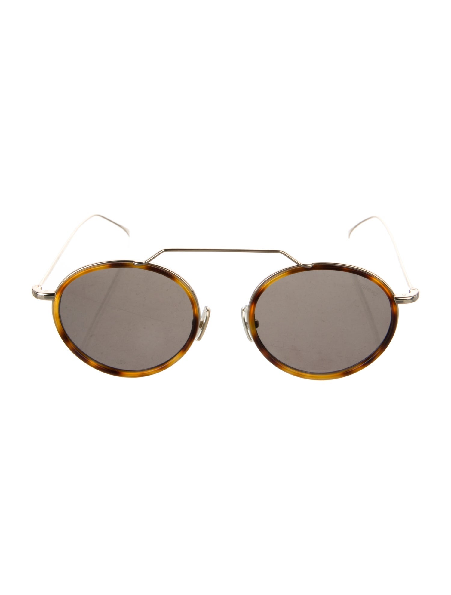 Illesteva Wynwood Ace Round Sunglasses