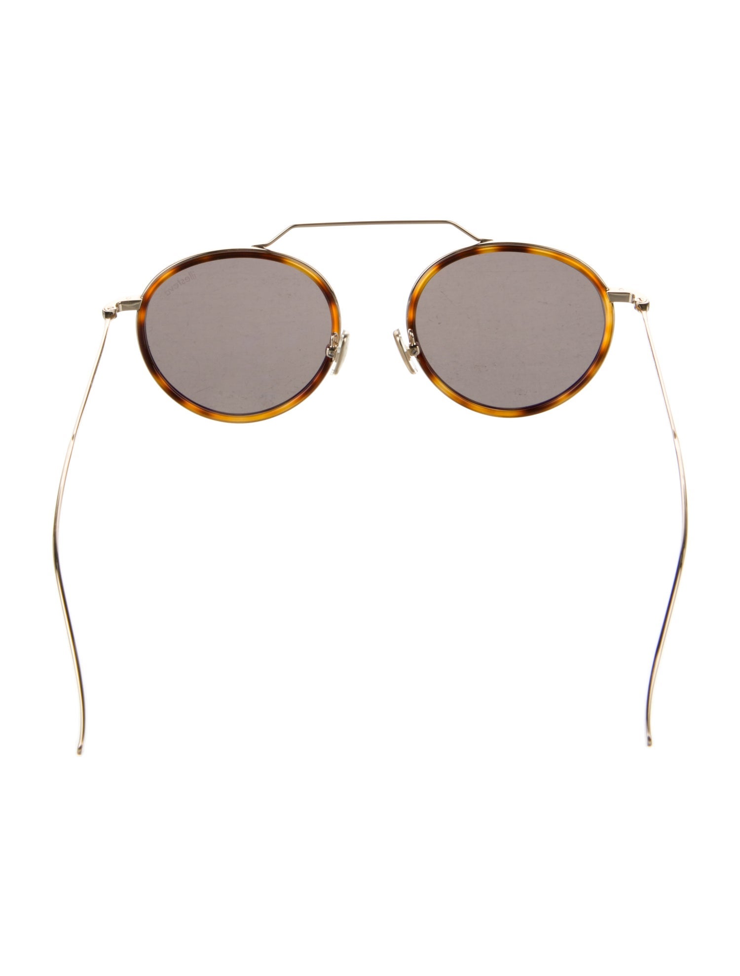 Illesteva Wynwood Ace Round Sunglasses