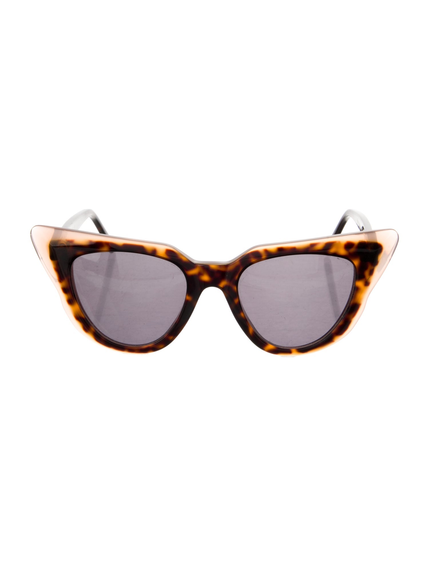 Illesteva Oversize Tinted Sunglasses
