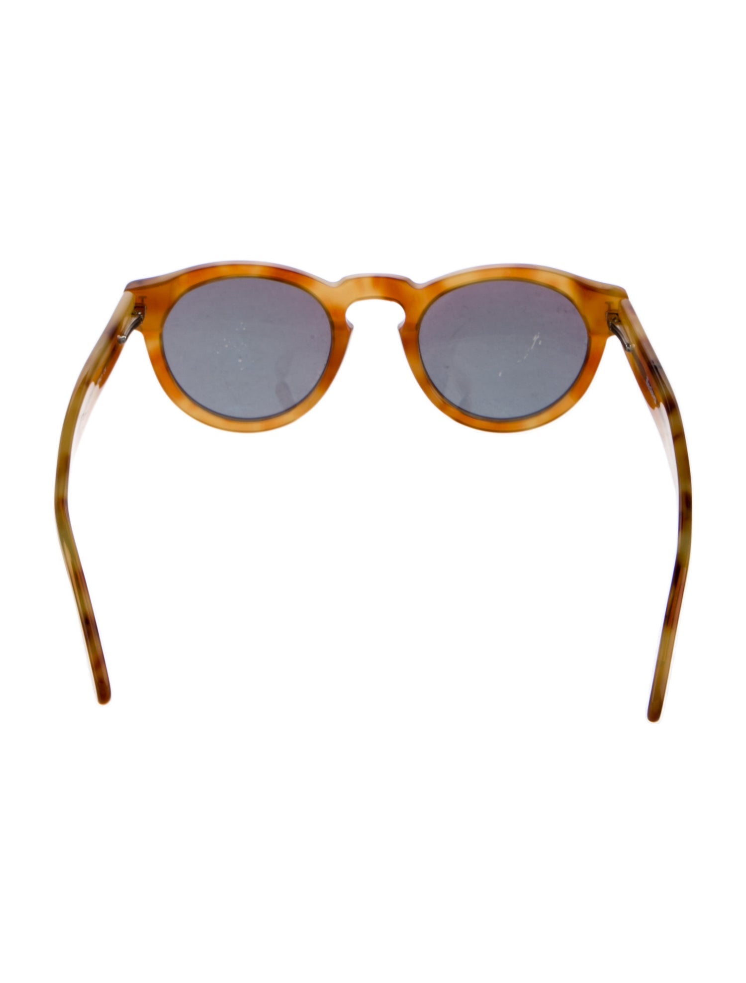 Illesteva Round Mirrored Sunglasses