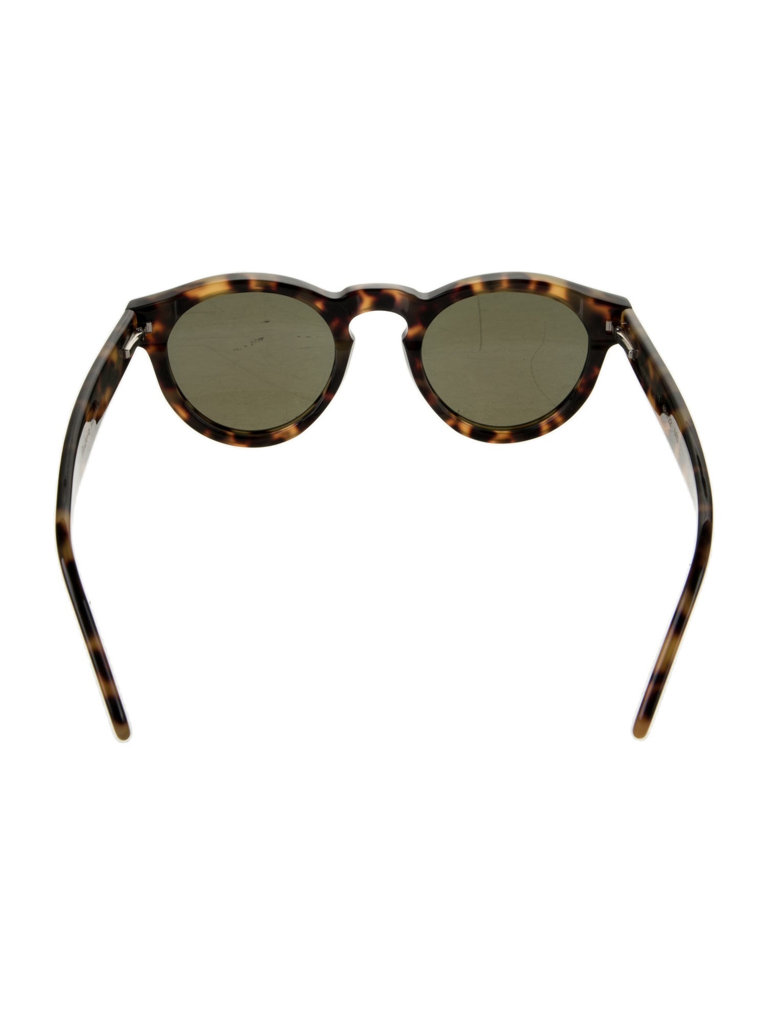 Illesteva Round Mirrored Sunglasses