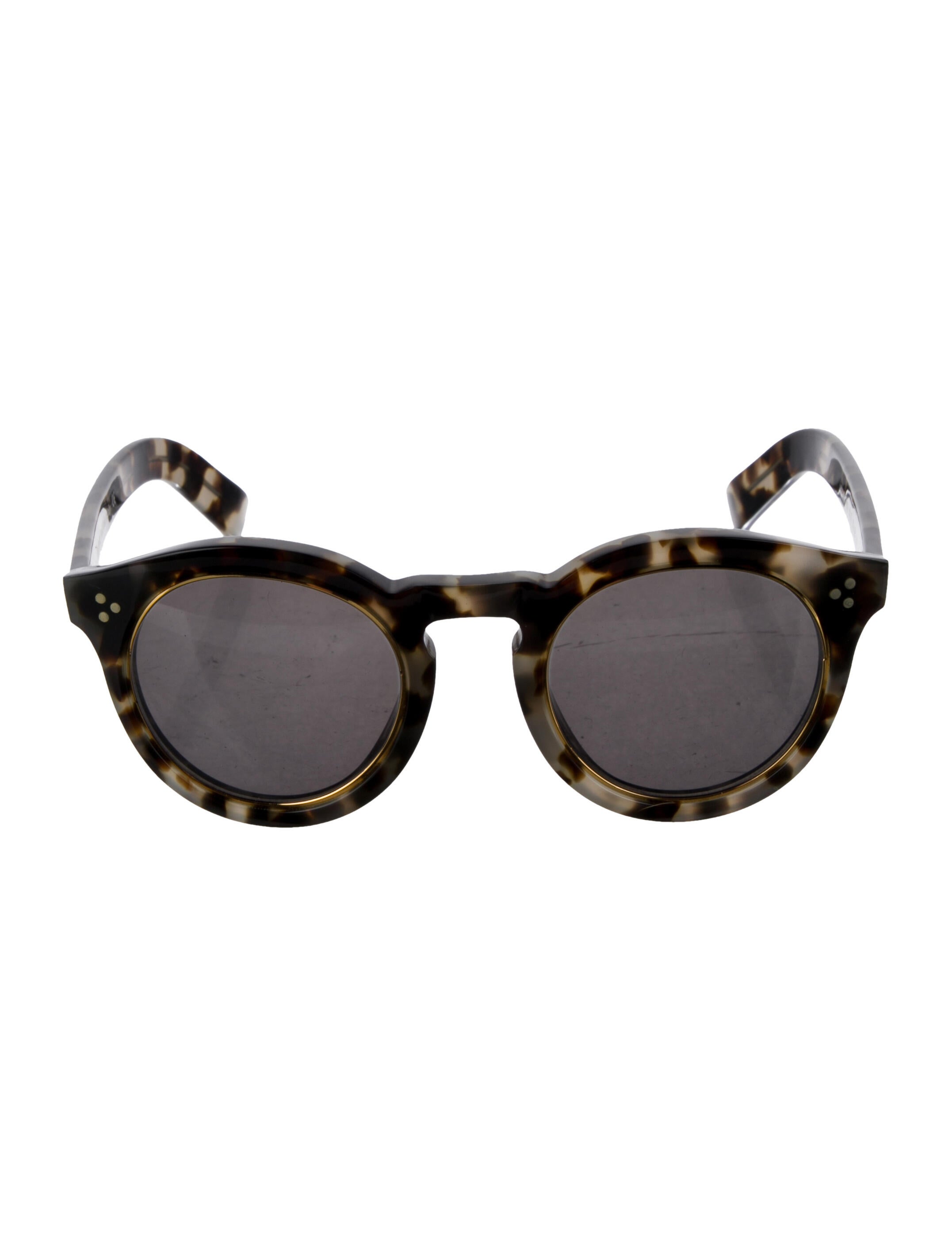 Illesteva Round Tinted Sunglasses