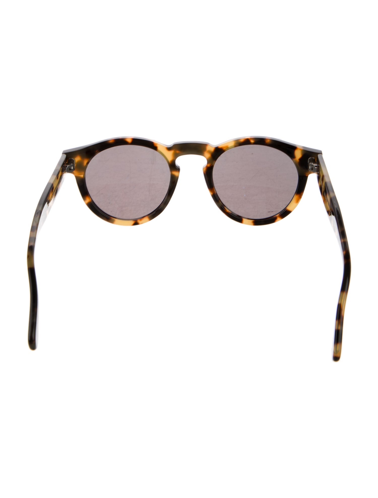 Illesteva Wayfarer Mirrored Sunglasses
