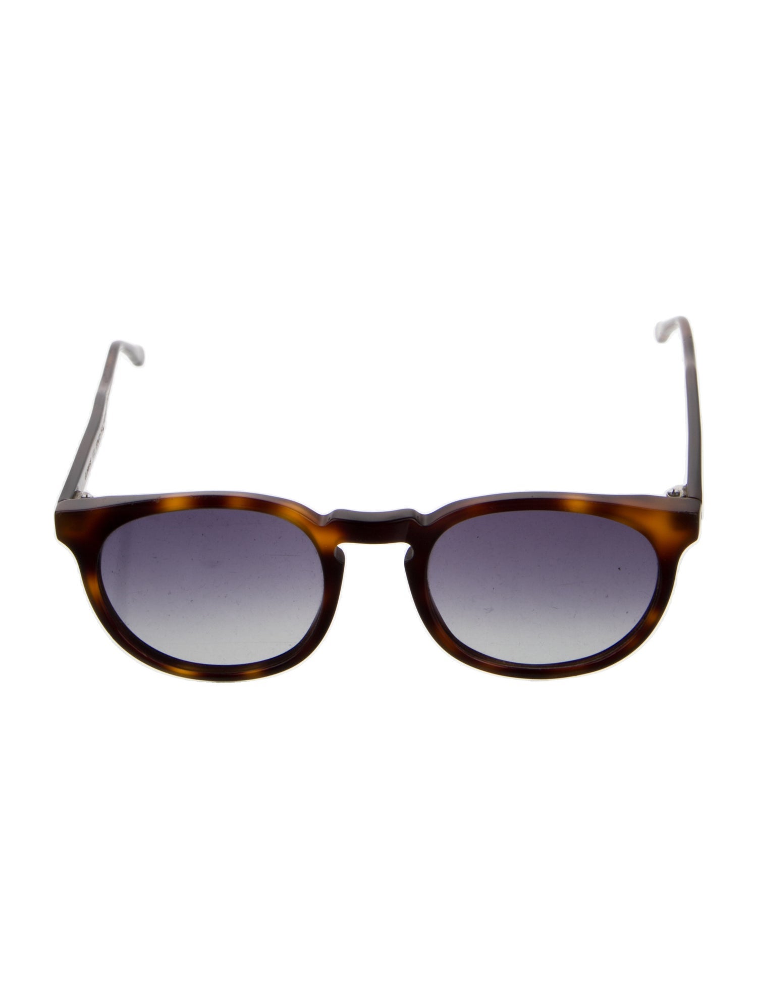 Illesteva Round Gradient Sunglasses