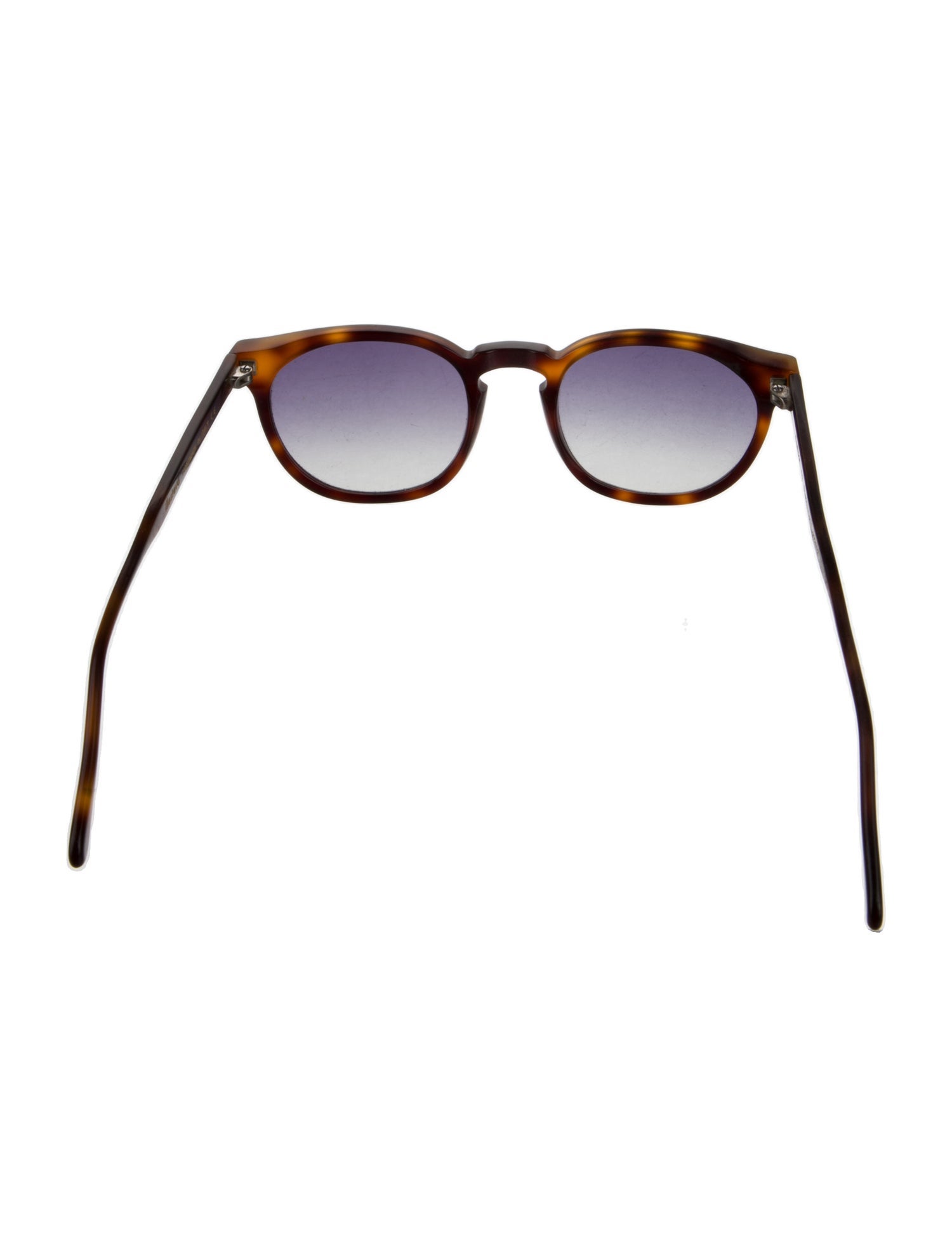 Illesteva Round Gradient Sunglasses