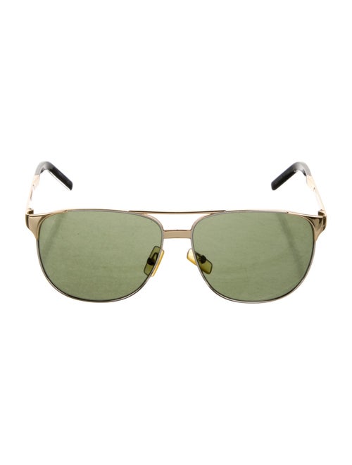 Illesteva Aviator Tinted Sunglasses