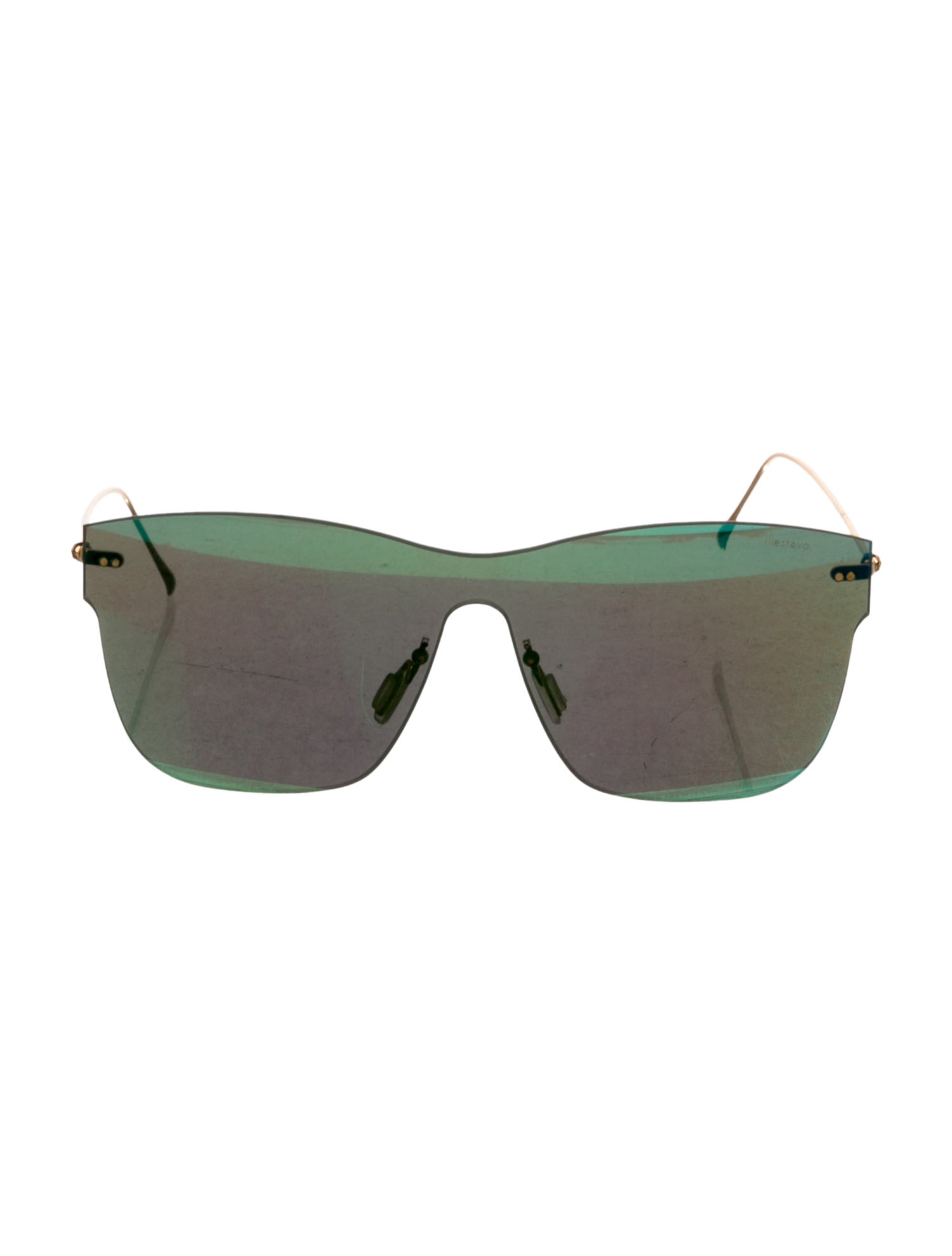 Illesteva Piazza Mask Shield Sunglasses