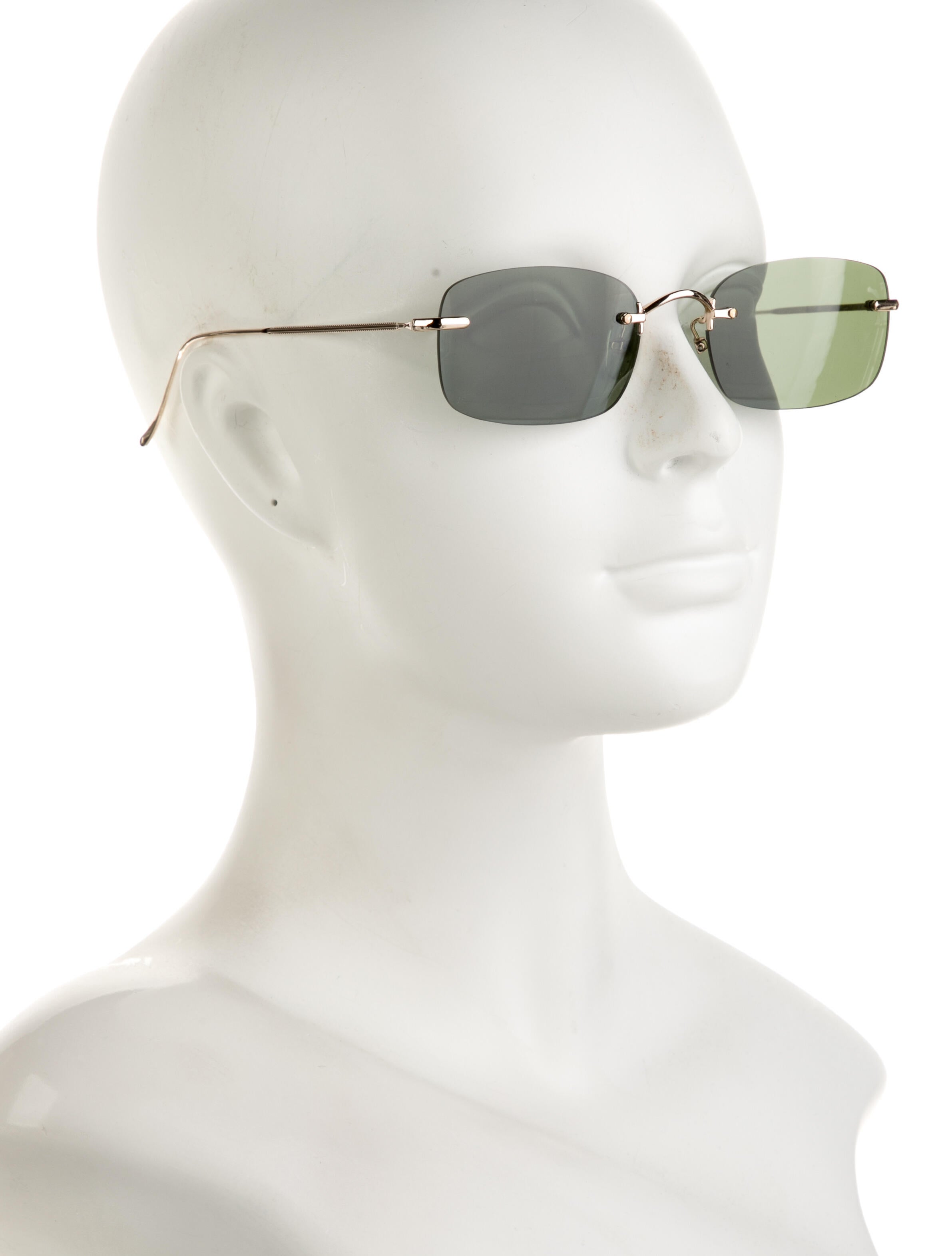 Illesteva Square Tinted Sunglasses