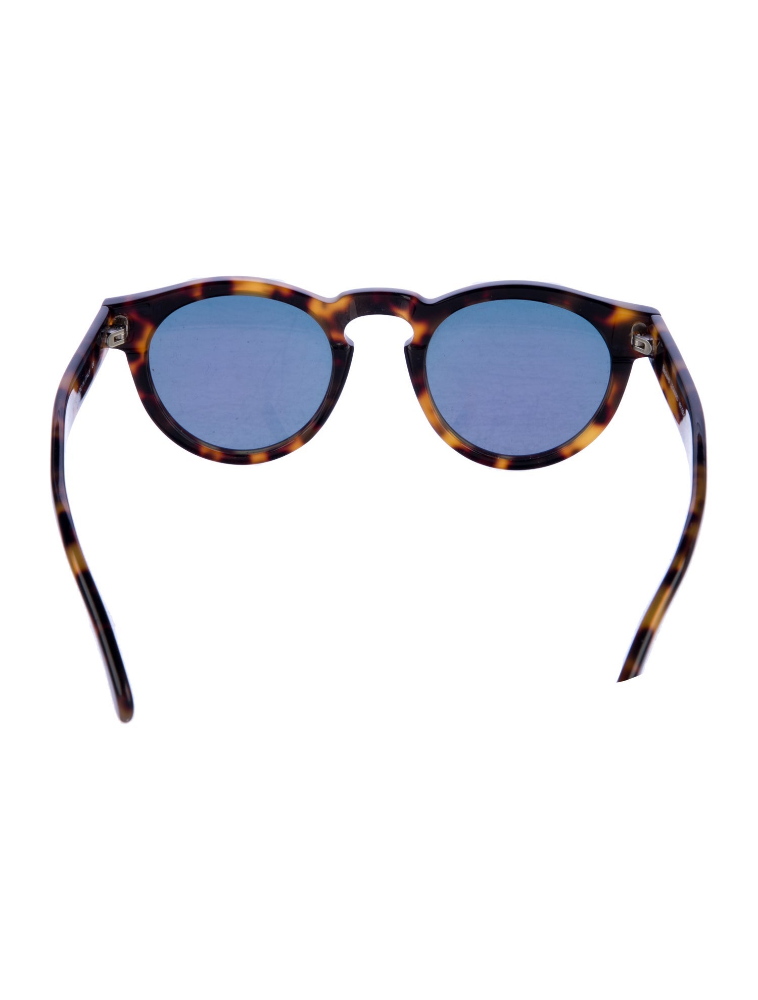 Illesteva Round Mirrored Sunglasses