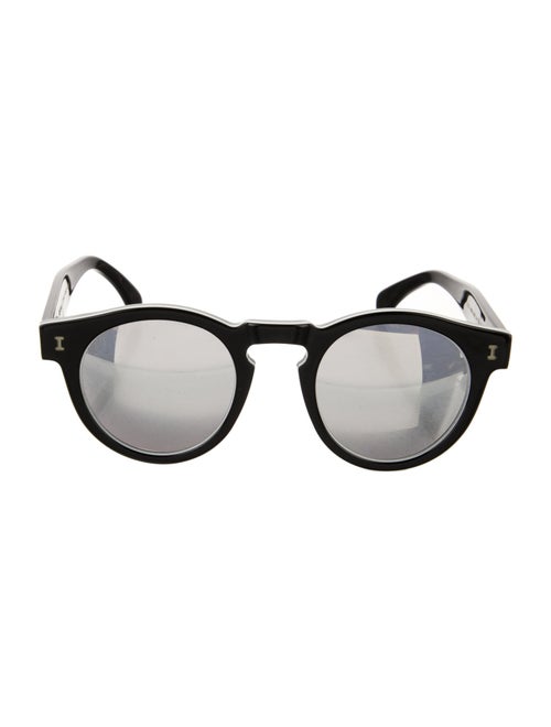 Illesteva Round Mirrored Sunglasses