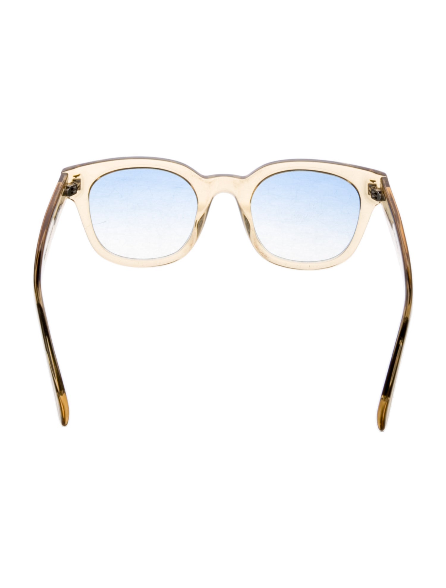 Illesteva Round Gradient Sunglasses