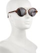 Illesteva Round Mirrored Sunglasses