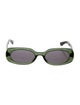 Illesteva Square Tinted Sunglasses
