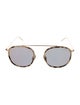 Illesteva Round Mirrored Sunglasses