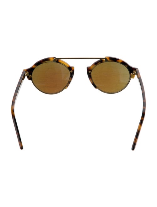 Illesteva Aviator Tinted Sunglasses