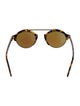Illesteva Aviator Tinted Sunglasses