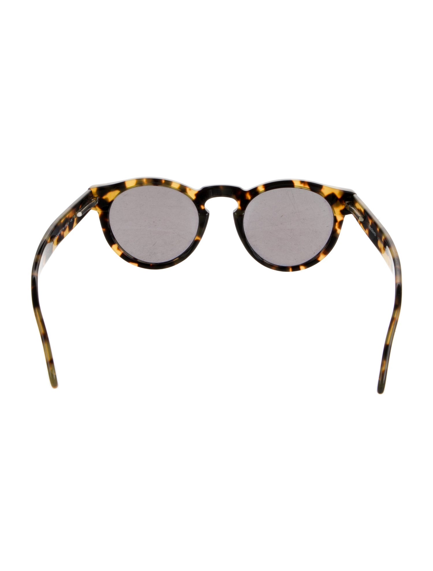 Illesteva Round Mirrored Sunglasses