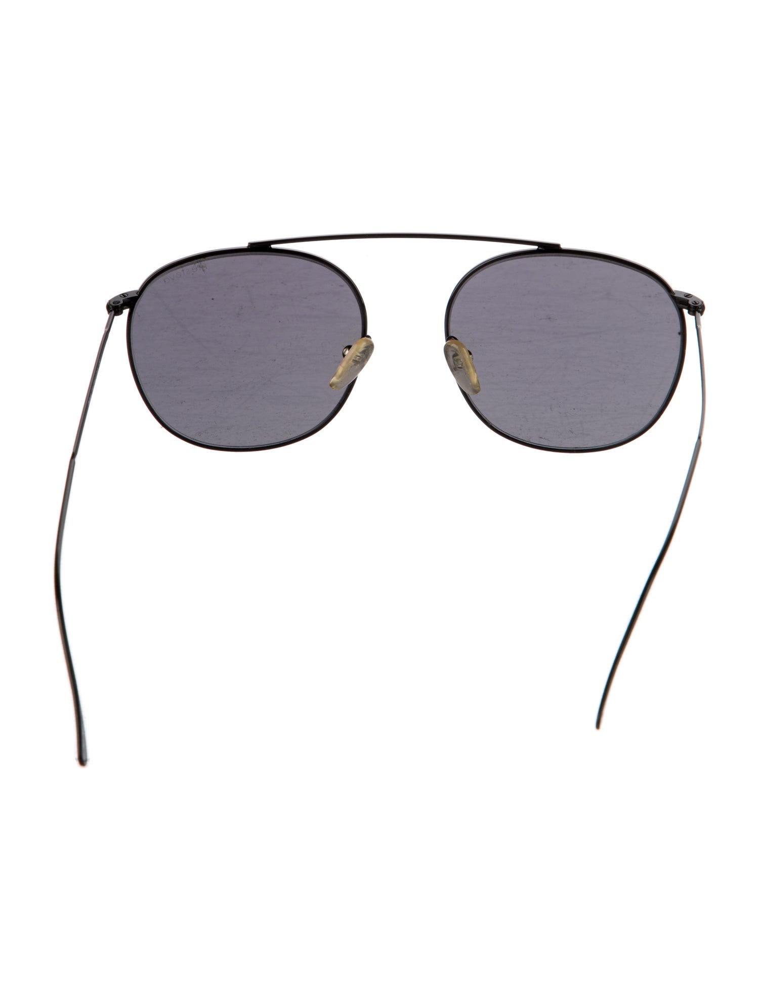 Illesteva Round Mirrored Sunglasses