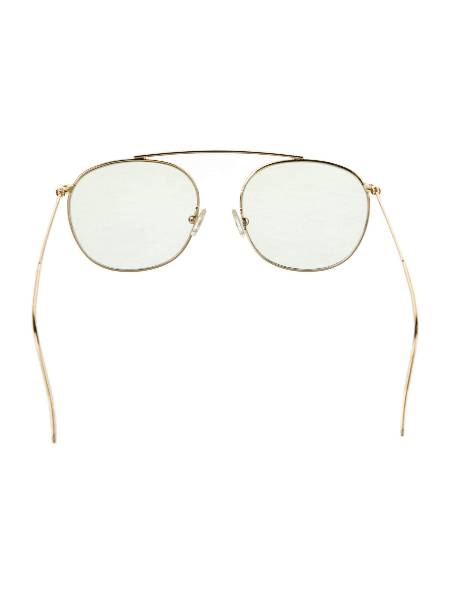 Illesteva Round Mirrored Sunglasses