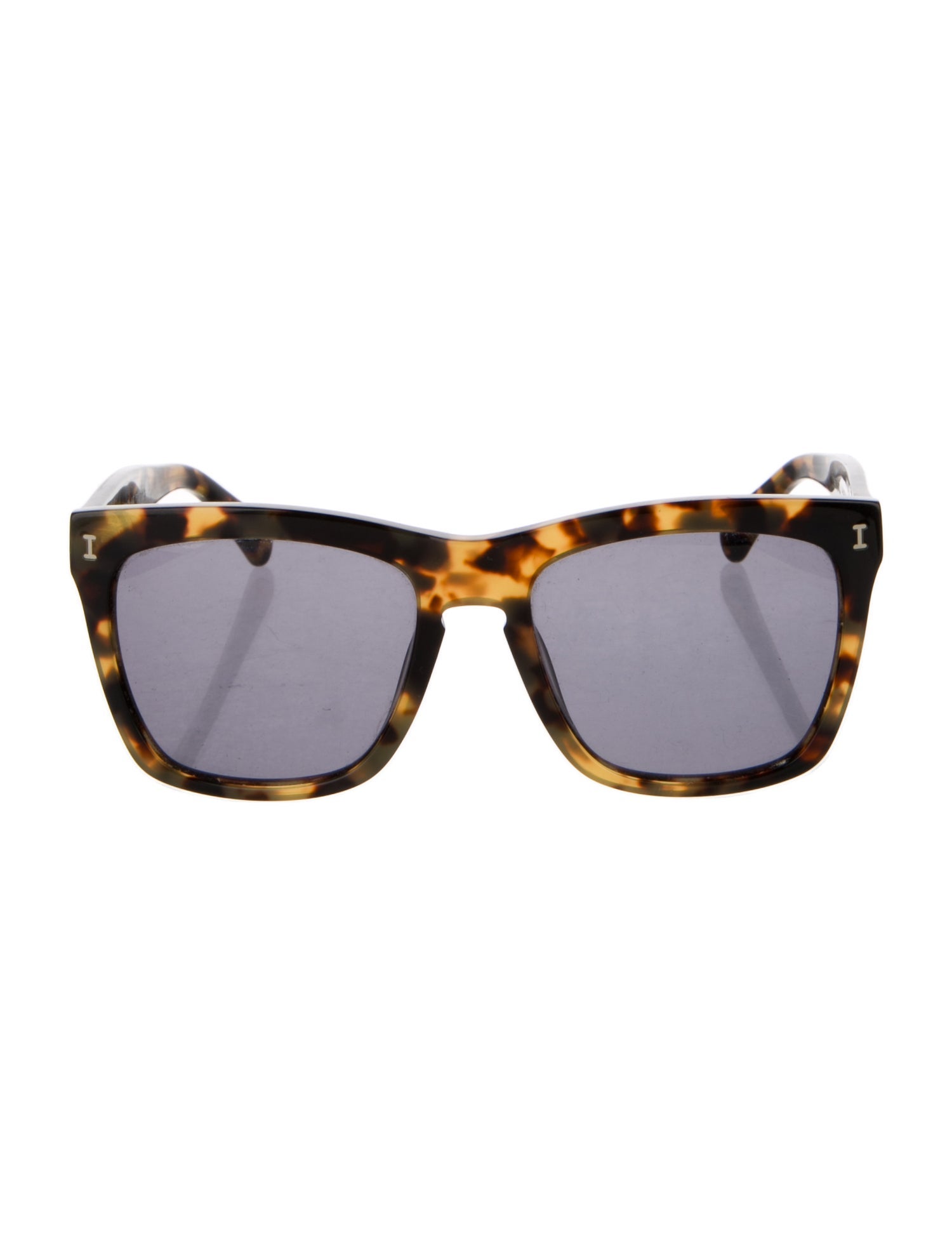 Illesteva Wayfarer Tinted Sunglasses