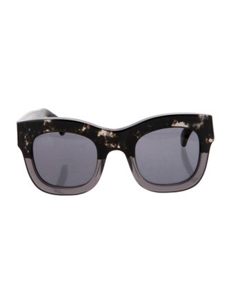 Illesteva Wayfarer Tinted Sunglasses