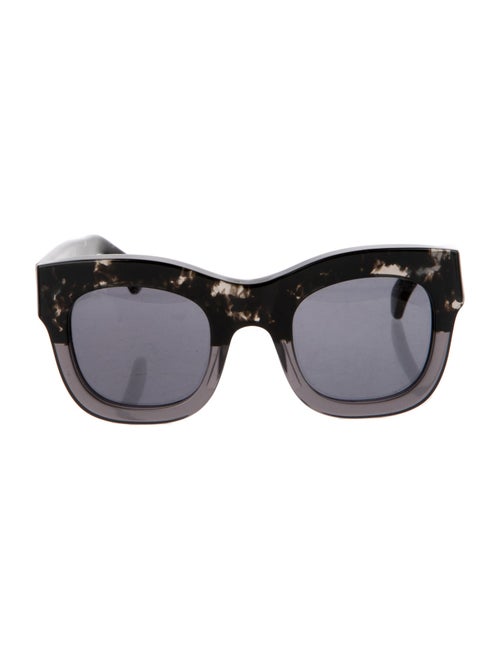 Illesteva Wayfarer Tinted Sunglasses