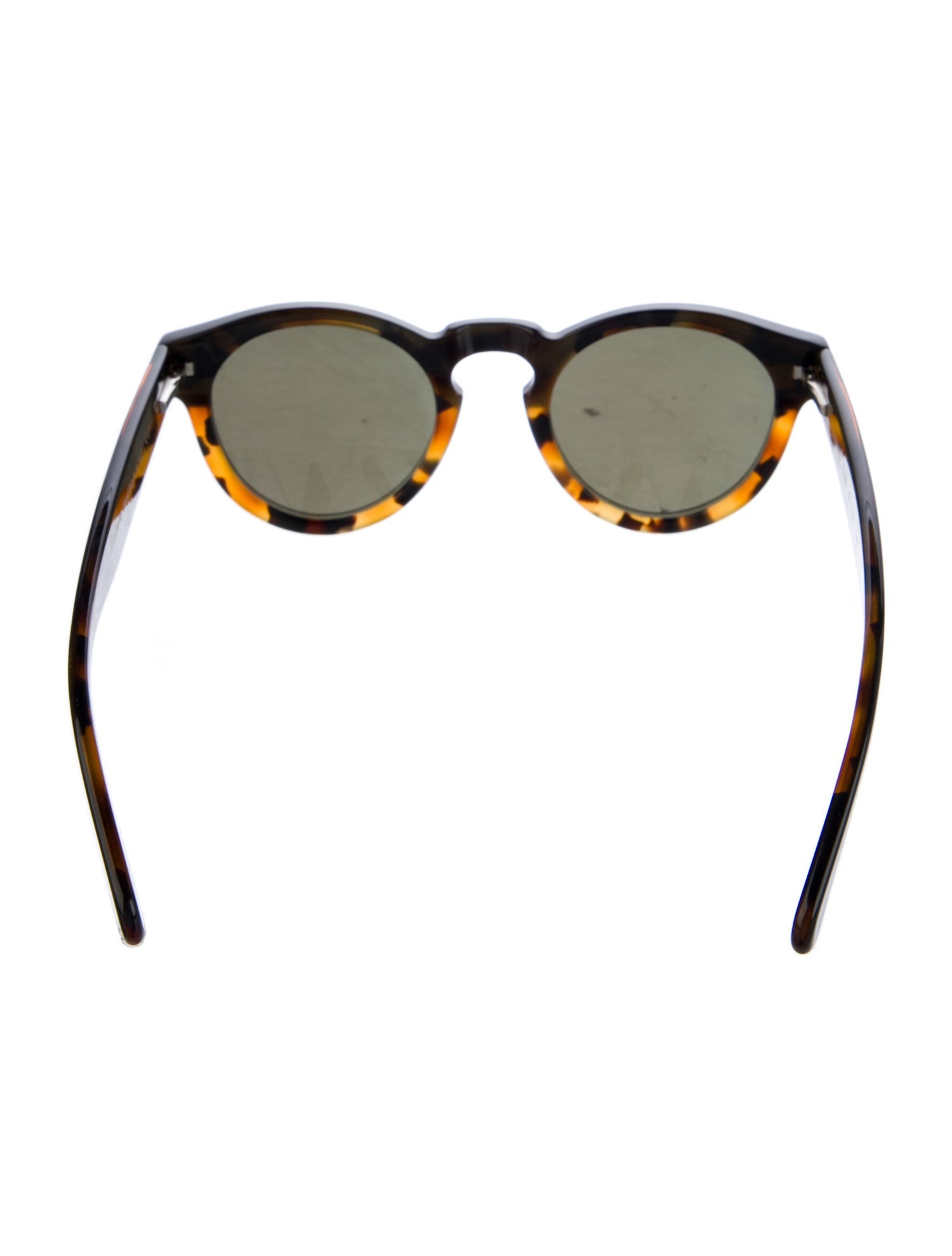 Illesteva Round Mirrored Sunglasses