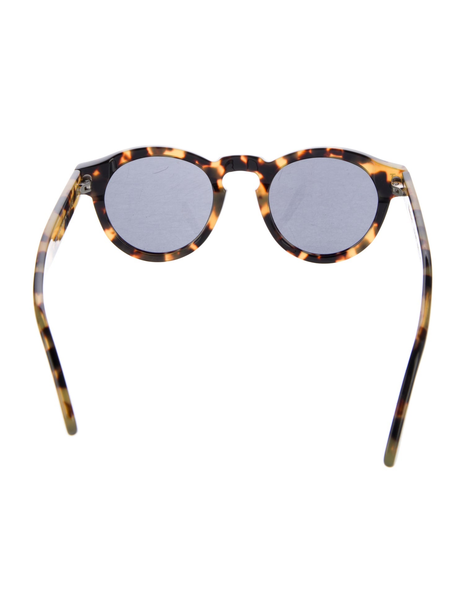 Illesteva Round Mirrored Sunglasses