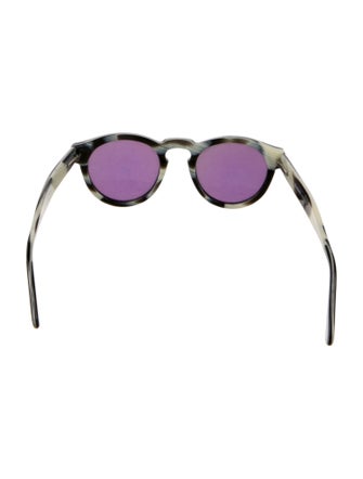 Illesteva Wayfarer Mirrored Sunglasses