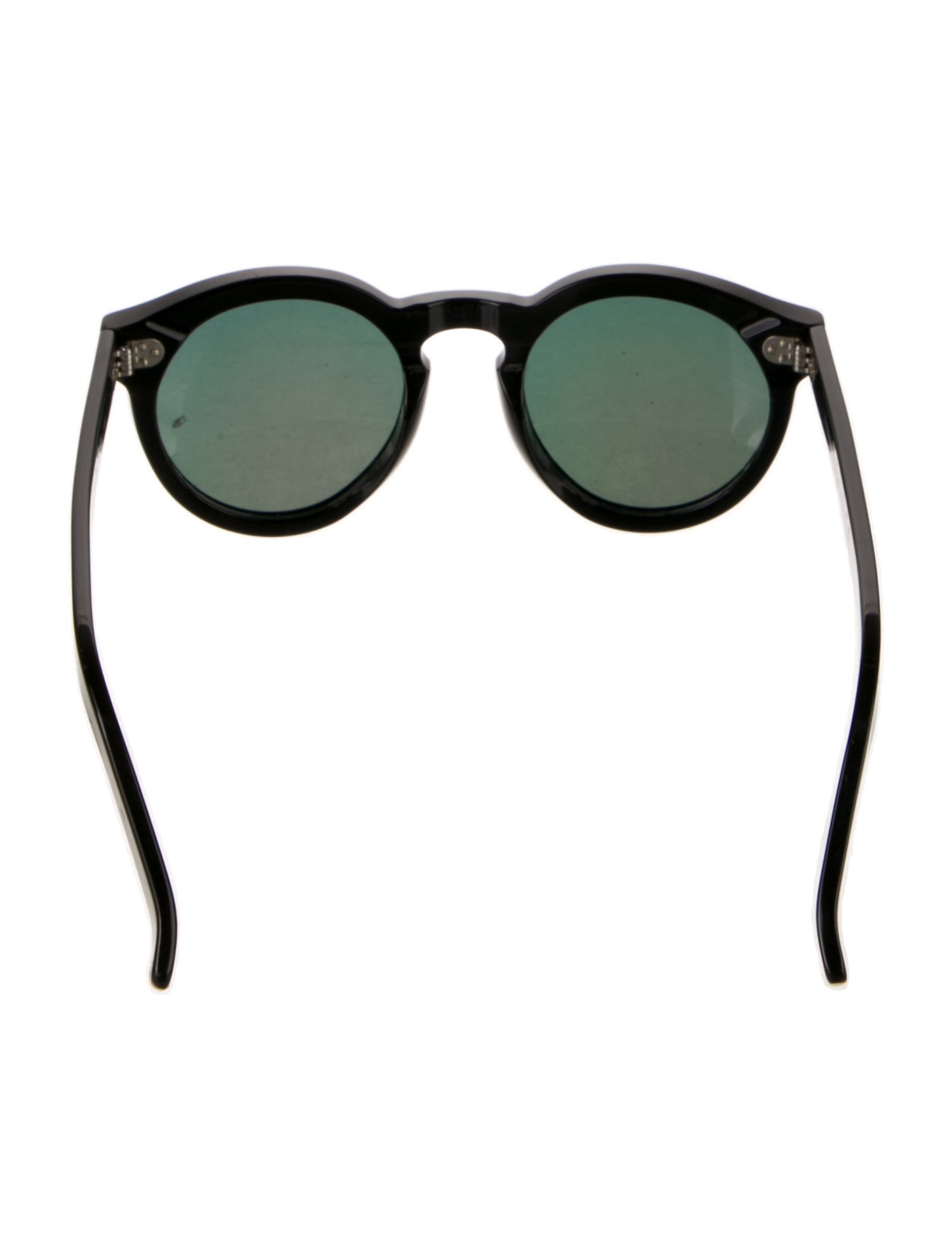 Illesteva Round Mirrored Sunglasses