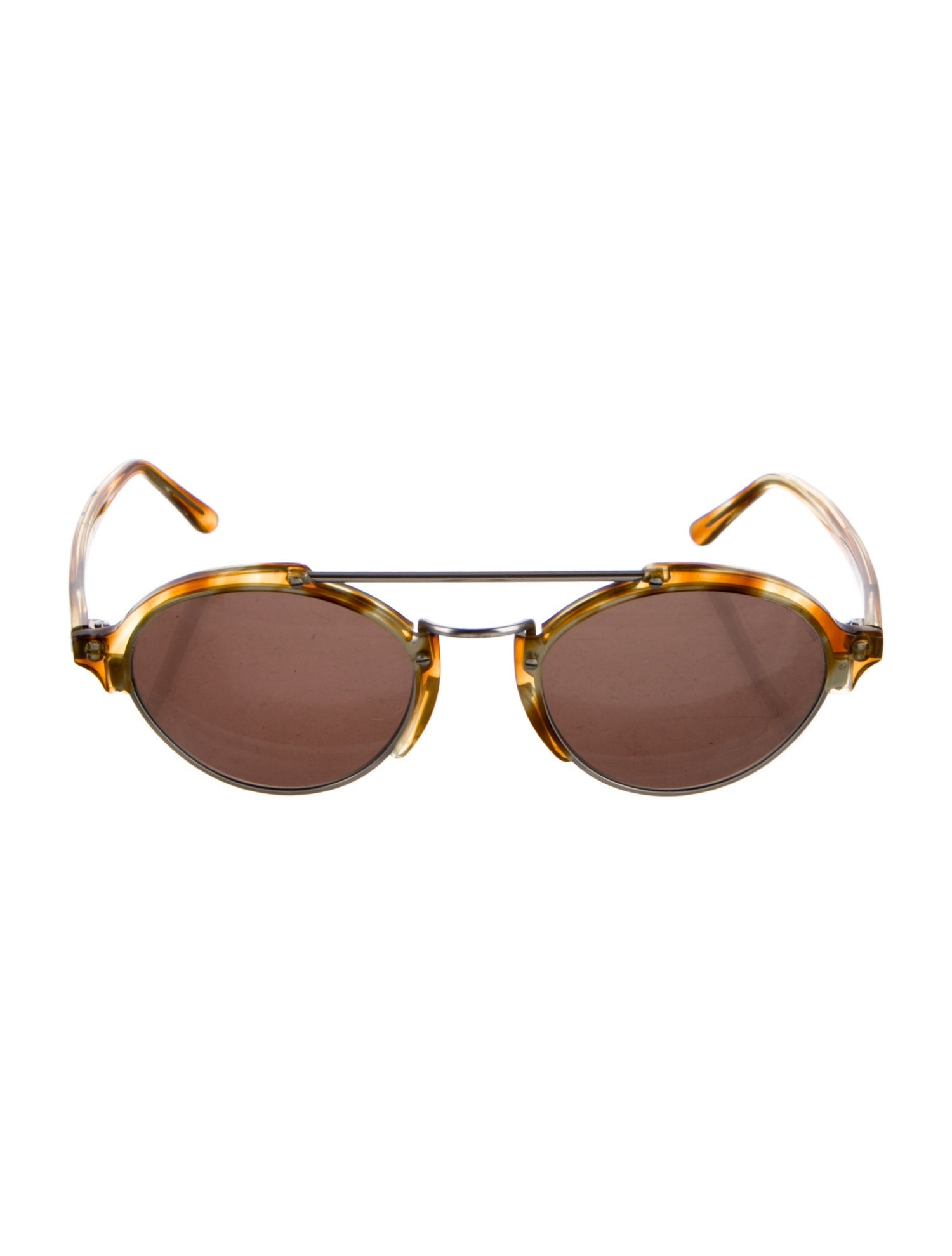 Illesteva Aviator Tinted Sunglasses