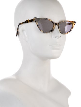 Illesteva Cat-Eye Tinted Sunglasses