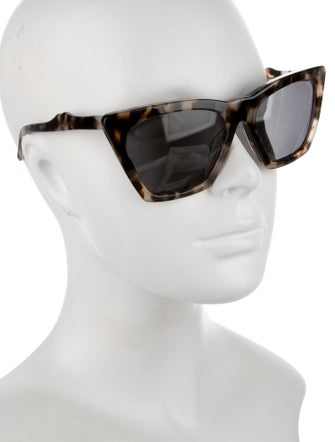 Illesteva Wayfarer Tinted Sunglasses