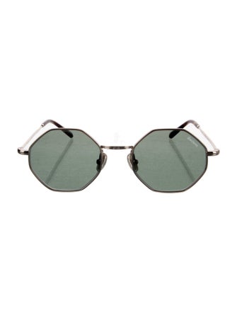 Illesteva Round Mirrored Sunglasses