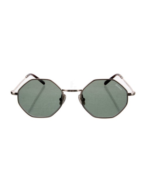 Illesteva Round Mirrored Sunglasses