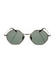 Illesteva Round Mirrored Sunglasses
