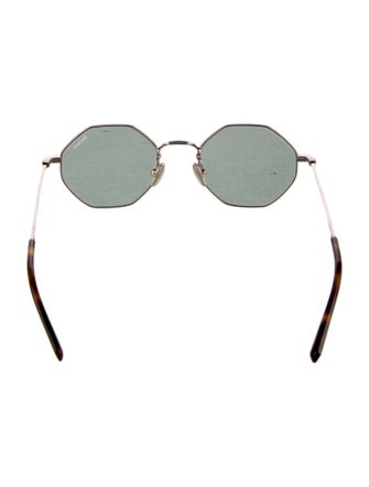 Illesteva Round Mirrored Sunglasses