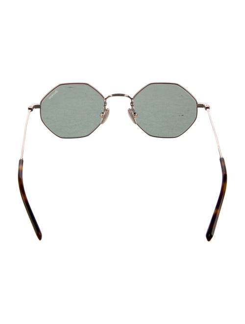 Illesteva Round Mirrored Sunglasses
