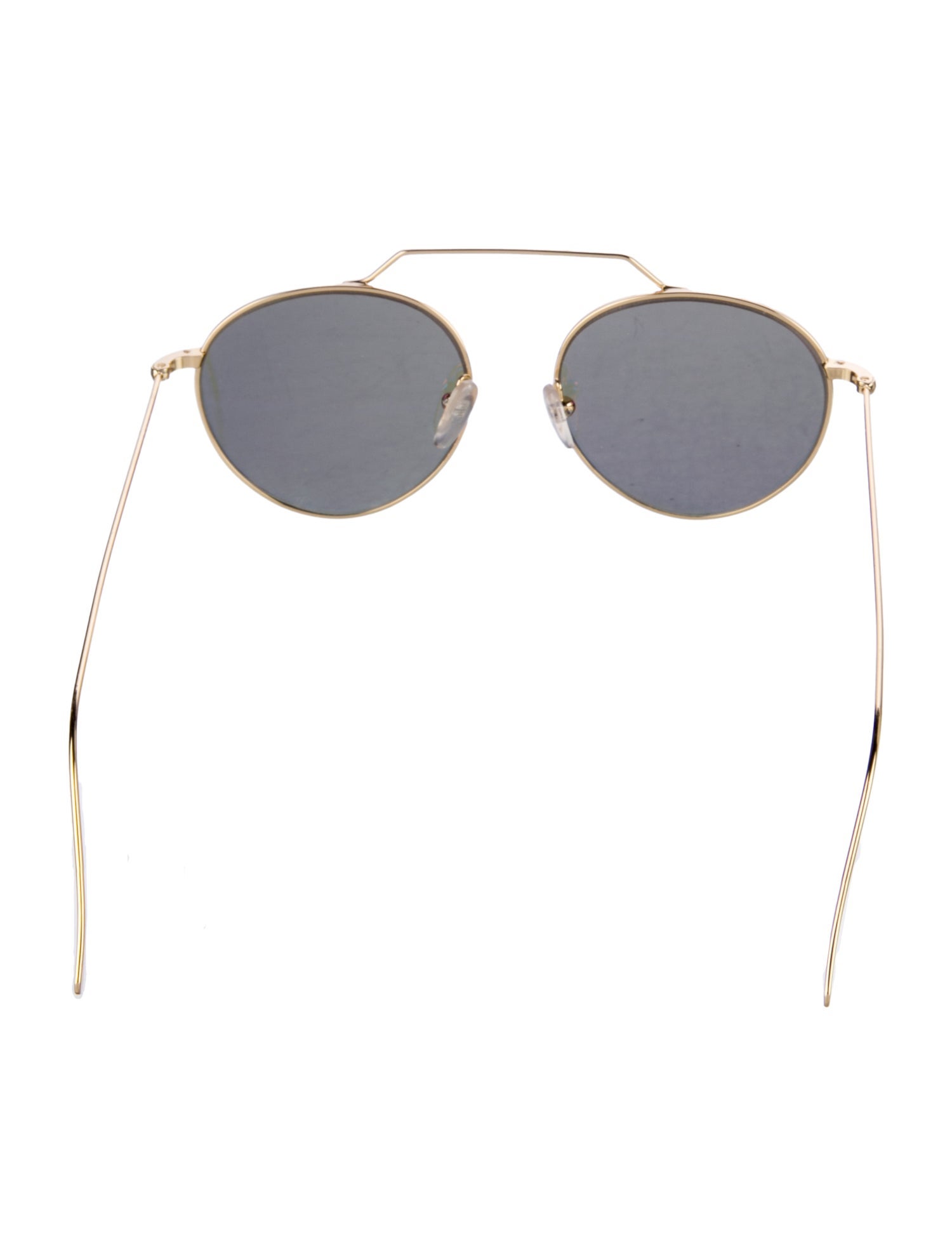 Illesteva Wynwood Ace Round Sunglasses